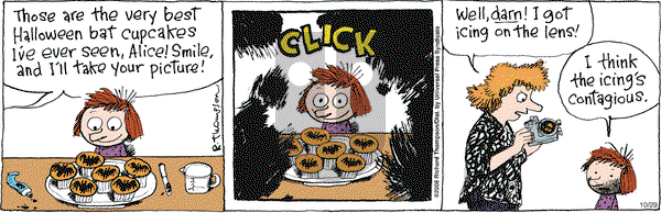 Cul de Sac on Wednesday October 29, 2008 Comic Strip