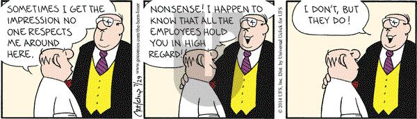 The Born Loser on Tuesday July 29, 2014 Comic Strip