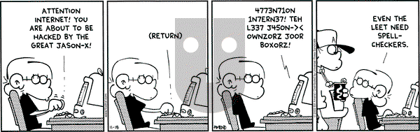 FoxTrot on Tuesday November 18, 2003 Comic Strip