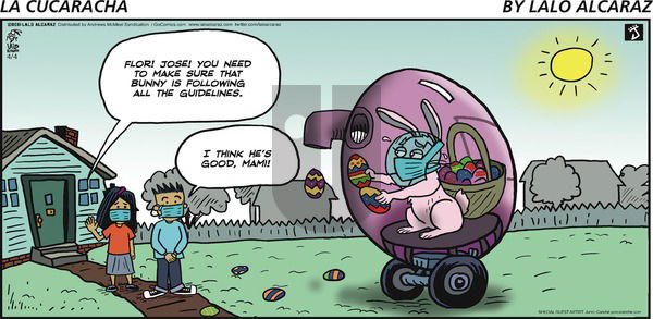 La Cucaracha on Sunday April 4, 2021 Comic Strip