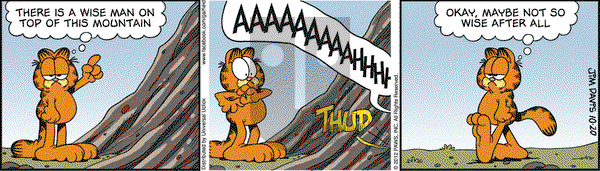 Garfield on Saturday October 20, 2012 Comic Strip