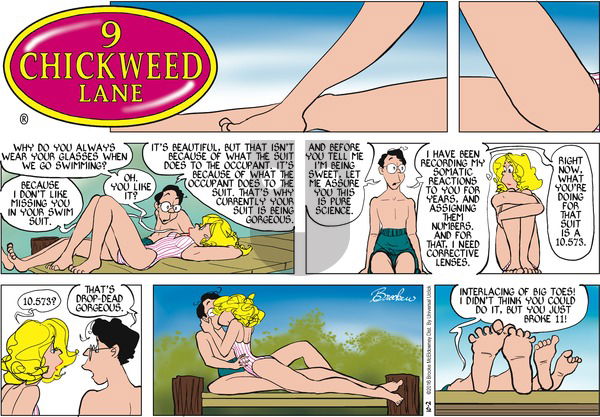 9 Chickweed Lane on Sunday October 2, 2016 Comic Strip
