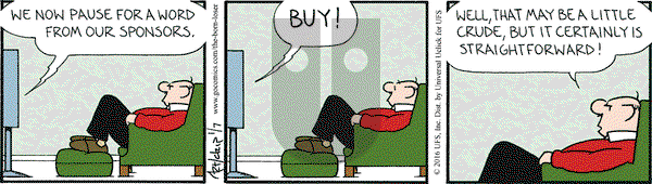 The Born Loser on Thursday January 7, 2016 Comic Strip