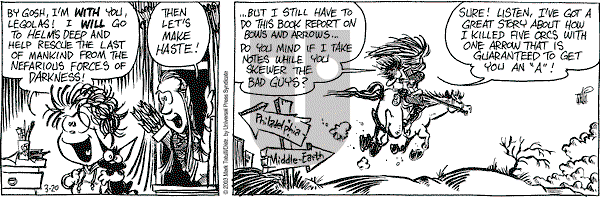 Heart of the City on Thursday March 20, 2003 Comic Strip