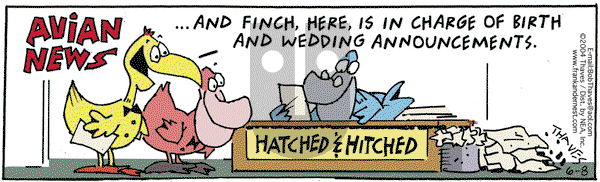 Frank and Ernest on Tuesday June 8, 2004 Comic Strip
