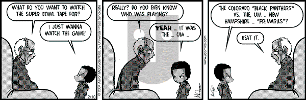The Boondocks on Tuesday September 13, 2011 Comic Strip