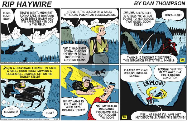 Rip Haywire on Sunday June 7, 2020 Comic Strip