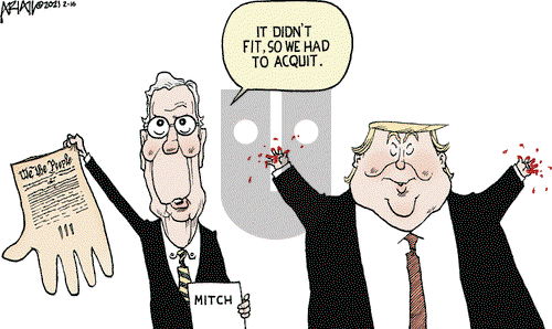 Robert Ariail on Tuesday February 16, 2021 Comic Strip