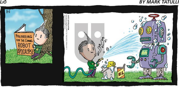 Lio on Sunday August 11, 2019 Comic Strip