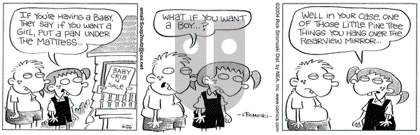 Soup to Nutz - Old on Saturday August 7, 2004 Comic Strip