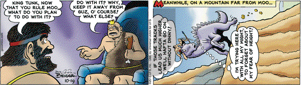 Alley Oop on Monday October 19, 2015 Comic Strip