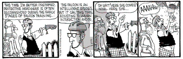 Monty on Tuesday October 16, 2007 Comic Strip