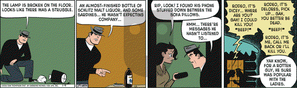 Rip Haywire - Wednesday January 6, 2021 Comic Strip