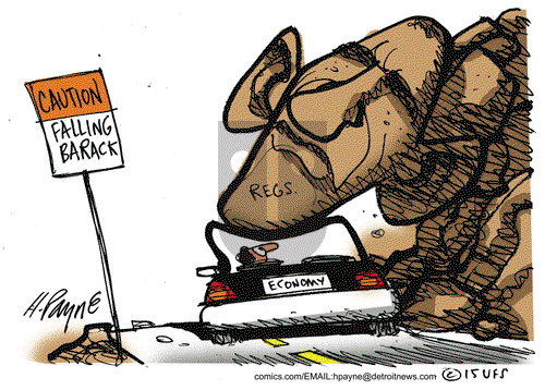 Henry Payne on Friday April 10, 2015 Comic Strip