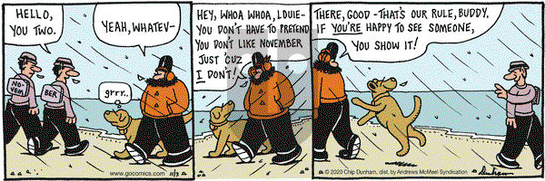 Overboard on Tuesday November 3, 2020 Comic Strip