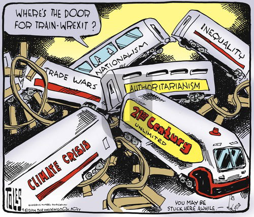 Tom Toles on Sunday September 15, 2019 Comic Strip