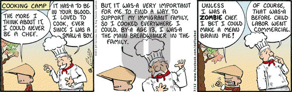 DeFlocked on Friday July 12, 2013 Comic Strip