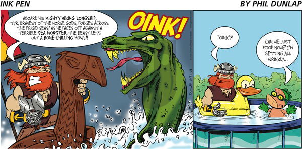 Ink Pen on Sunday August 31, 2008 Comic Strip