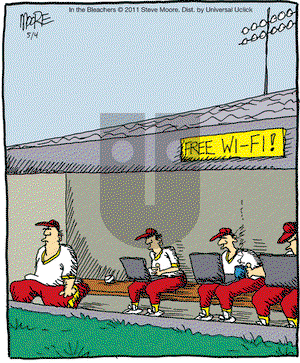 In the Bleachers on Wednesday May 4, 2011 Comic Strip