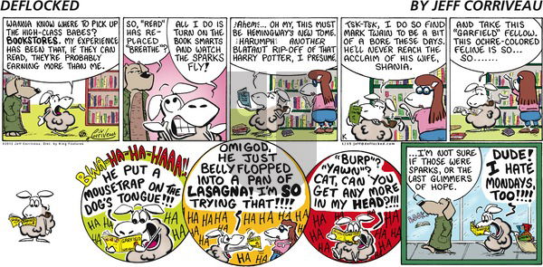 DeFlocked on Sunday January 15, 2012 Comic Strip