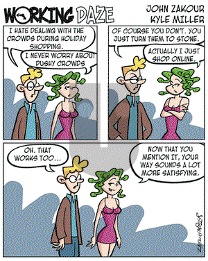 Working Daze on Saturday November 26, 2005 Comic Strip