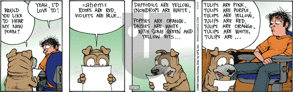 Get Fuzzy on Monday January 17, 2011 Comic Strip