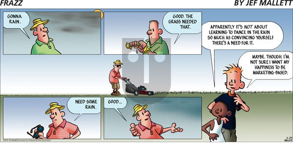 Frazz on Sunday June 29, 2025 Comic Strip