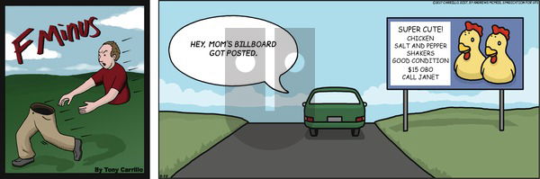 F Minus on Sunday September 10, 2017 Comic Strip