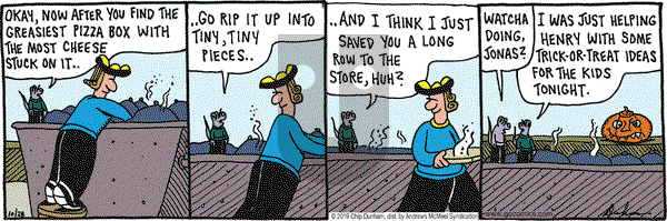 Overboard on Monday October 28, 2019 Comic Strip