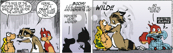 Over the Hedge on Tuesday November 3, 2020 Comic Strip