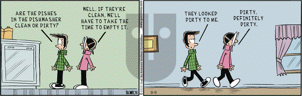 Grand Avenue on Saturday September 9, 2023 Comic Strip