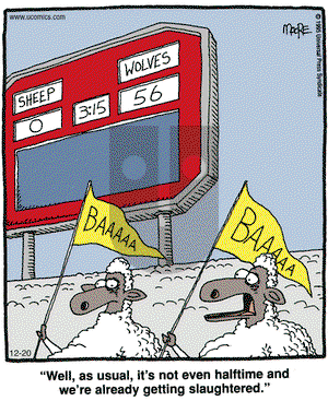 In the Bleachers on Monday December 20, 2004 Comic Strip