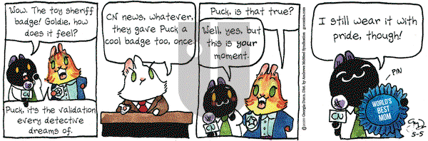 Breaking Cat News on Tuesday May 5, 2020 Comic Strip