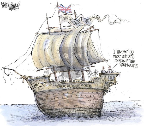 Matt Davies on Sunday July 3, 2016 Comic Strip