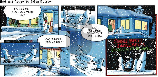 Red and Rover on Sunday December 18, 2011 Comic Strip