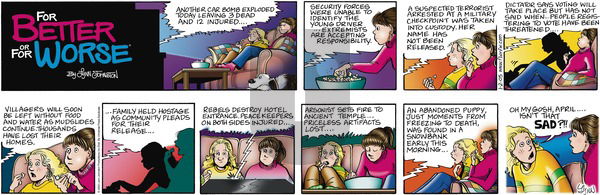 For Better or For Worse on Sunday January 2, 2005 Comic Strip