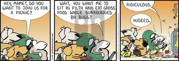 DeFlocked on Friday July 10, 2020 Comic Strip