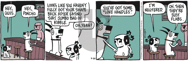 Pooch Cafe on Thursday September 30, 2004 Comic Strip