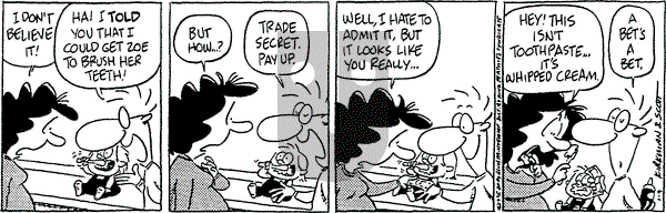 Baby Blues on Monday January 9, 1995 Comic Strip