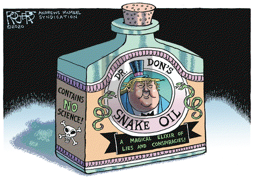 Rob Rogers on Thursday May 21, 2020 Comic Strip