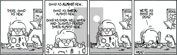 FoxTrot on Wednesday February 14, 1990 Comic Strip