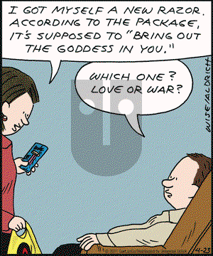 Real Life Adventures on Tuesday April 22, 2025 Comic Strip