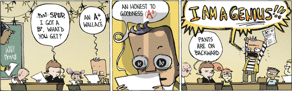 Wallace the Brave on Wednesday February 14, 2018 Comic Strip