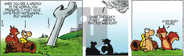 Over the Hedge on Wednesday March 21, 2018 Comic Strip