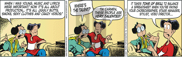 Baldo on Monday July 30, 2001 Comic Strip