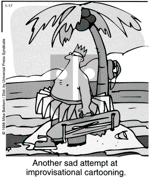 Cornered on Saturday January 17, 1998 Comic Strip