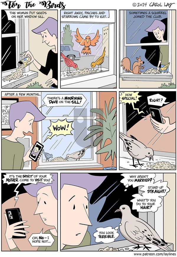 Lay Lines on Monday October 7, 2024 Comic Strip