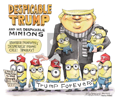 Matt Wuerker - Monday January 4, 2021 Comic Strip