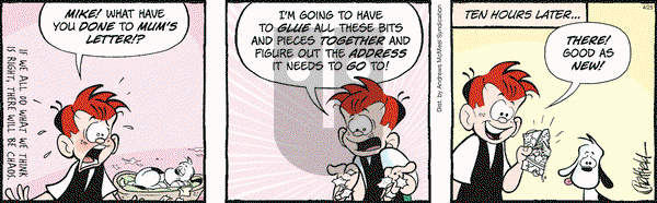 Ginger Meggs on Friday April 25, 2025 Comic Strip