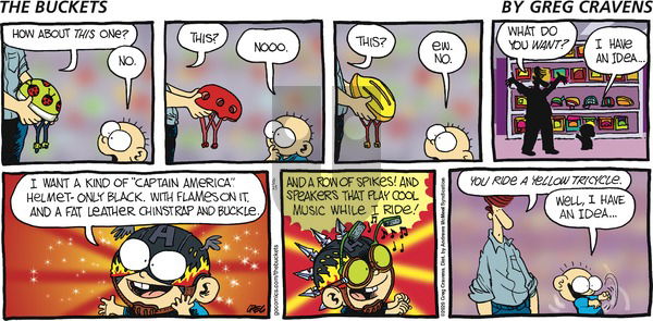 The Buckets on Sunday August 23, 2020 Comic Strip